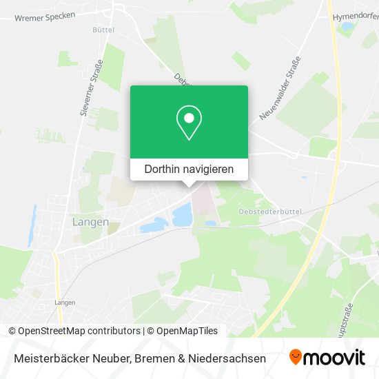 Meisterbäcker Neuber Karte