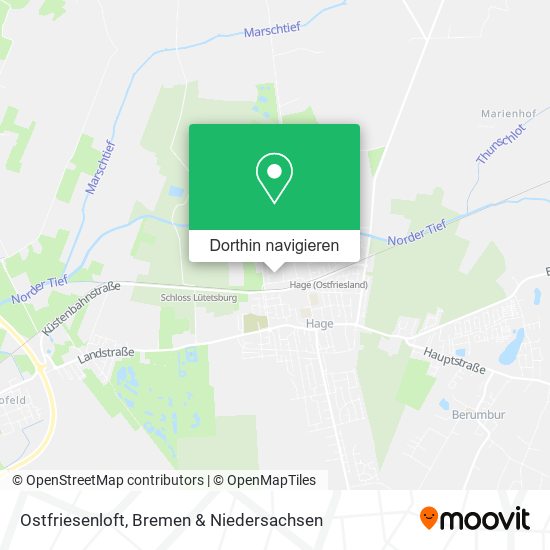 Ostfriesenloft Karte