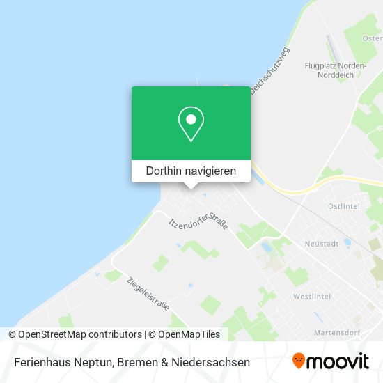Ferienhaus Neptun Karte