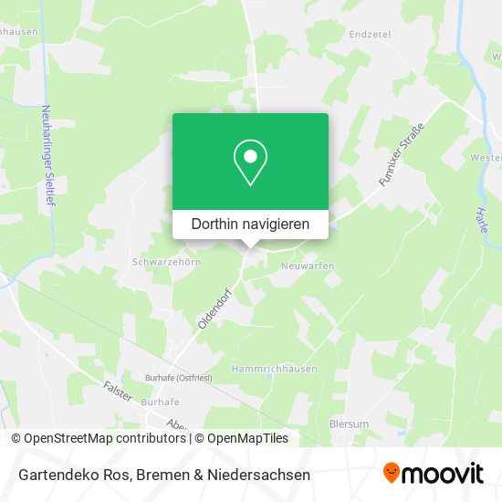 Gartendeko Ros Karte