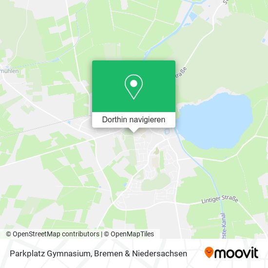 Parkplatz Gymnasium Karte