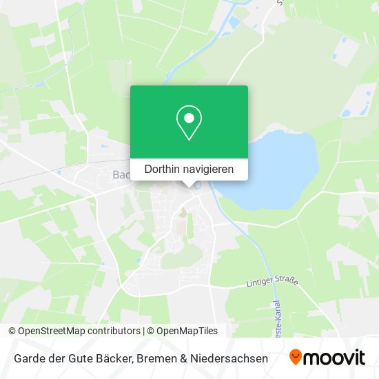 Garde der Gute Bäcker Karte
