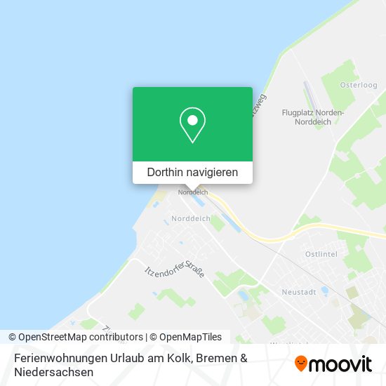 Ferienwohnungen Urlaub am Kolk Karte