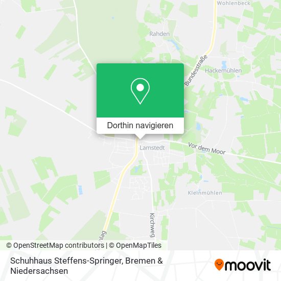 Schuhhaus Steffens-Springer Karte