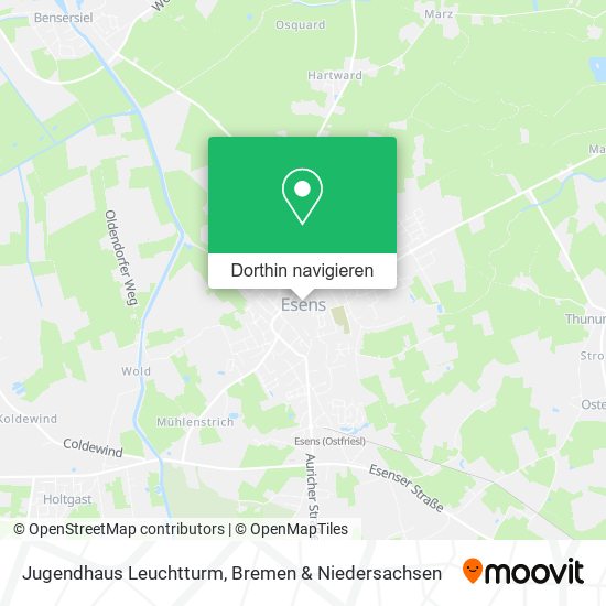 Jugendhaus Leuchtturm Karte