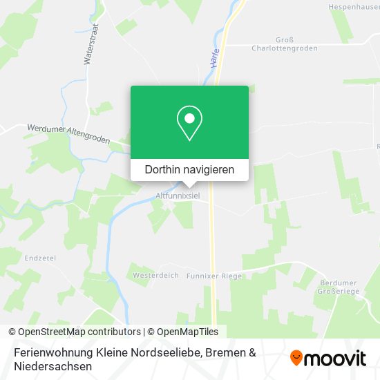 Ferienwohnung Kleine Nordseeliebe Karte