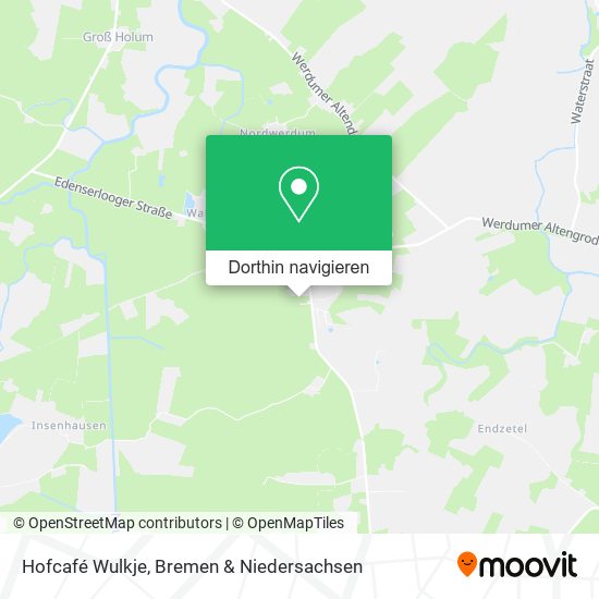 Hofcafé Wulkje Karte