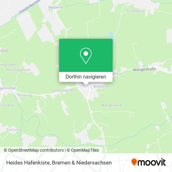 Heides Hafenkiste Karte