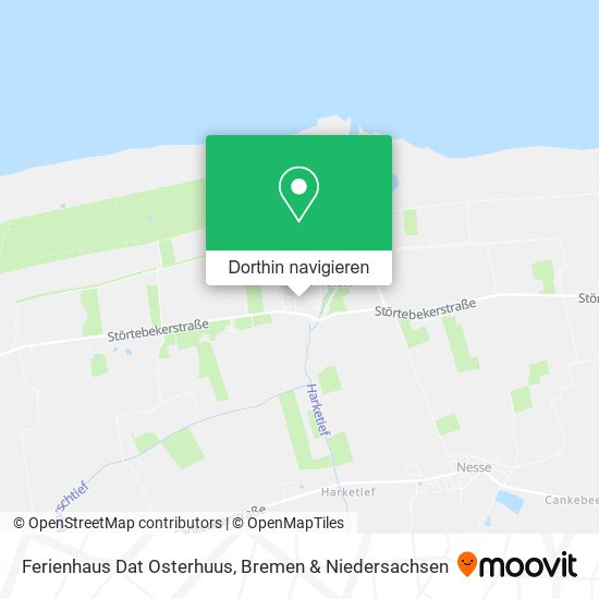 Ferienhaus Dat Osterhuus Karte