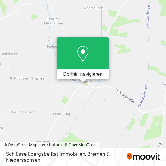 Schlüsselübergabe Rat Immobilien Karte