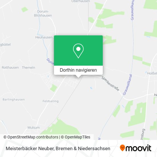 Meisterbäcker Neuber Karte