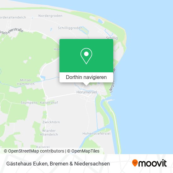 Gästehaus Euken Karte