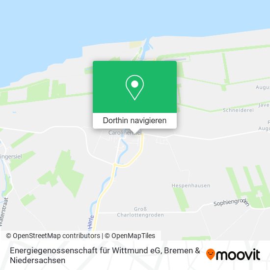 Energiegenossenschaft für Wittmund eG Karte