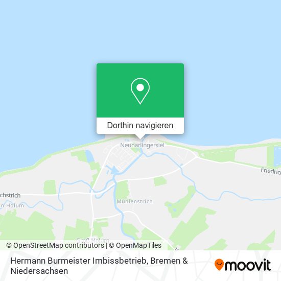 Hermann Burmeister Imbissbetrieb Karte