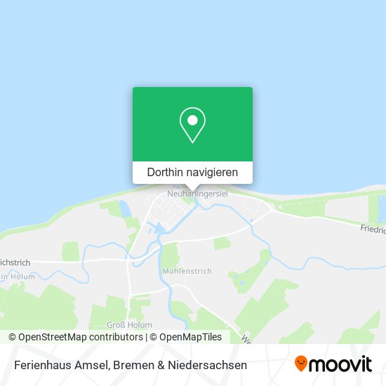Ferienhaus Amsel Karte