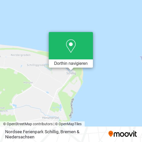 Nordsee Ferienpark Schillig Karte