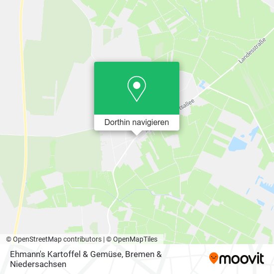 Ehmann's Kartoffel & Gemüse Karte