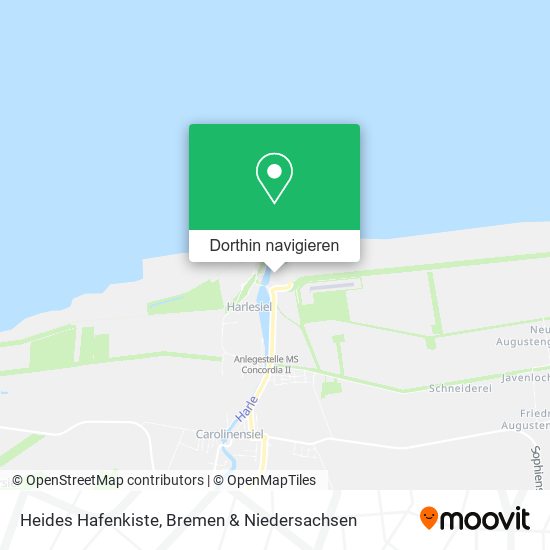 Heides Hafenkiste Karte