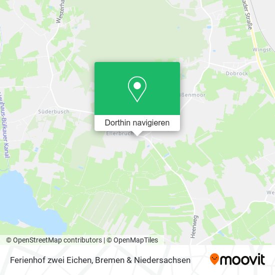 Ferienhof zwei Eichen Karte