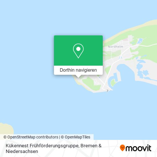 Kükennest Frühförderungsgruppe Karte