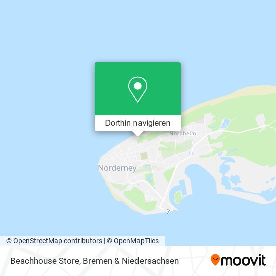 Beachhouse Store Karte