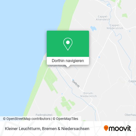 Kleiner Leuchtturm Karte