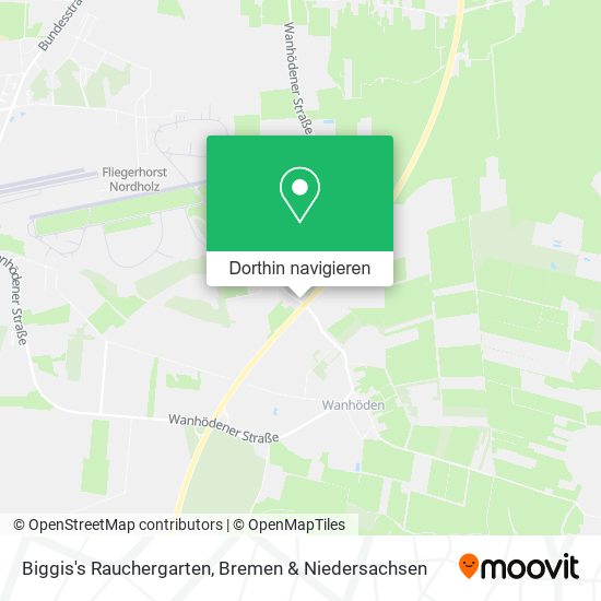 Biggis's Rauchergarten Karte