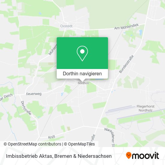 Imbissbetrieb Aktas Karte