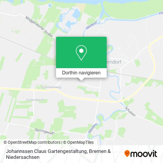 Johannssen Claus Gartengestaltung Karte