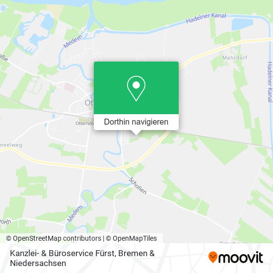 Kanzlei- & Büroservice Fürst Karte