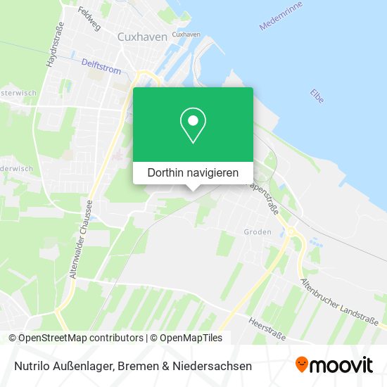 Nutrilo Außenlager Karte