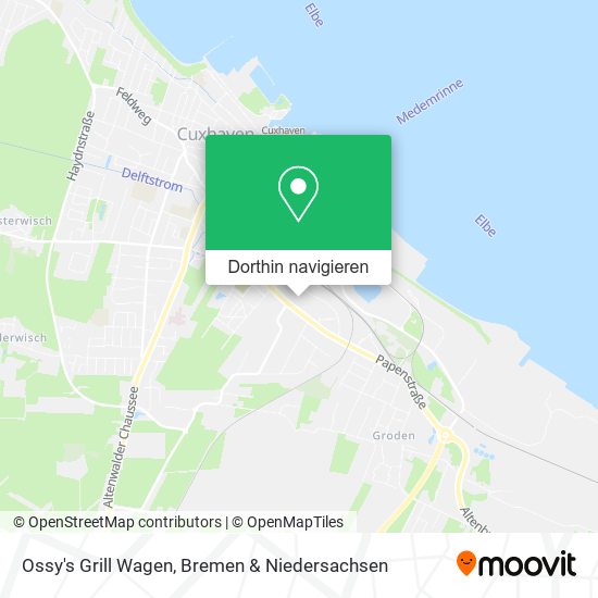 Ossy's Grill Wagen Karte