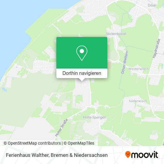 Ferienhaus Walther Karte