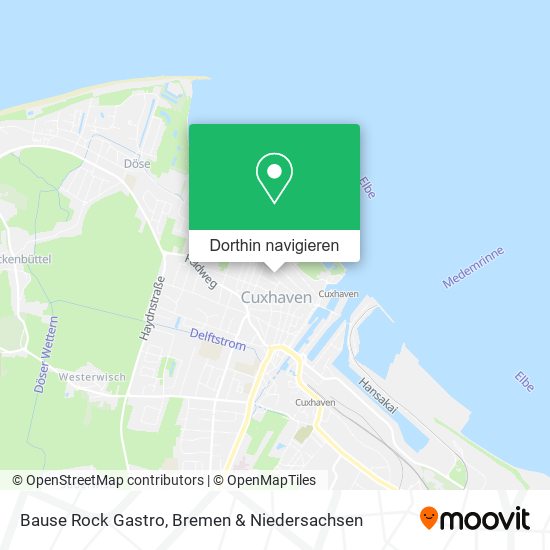 Bause Rock Gastro Karte