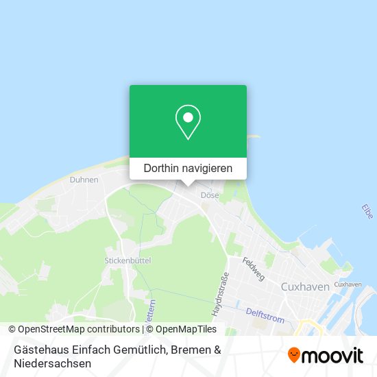 Gästehaus Einfach Gemütlich Karte