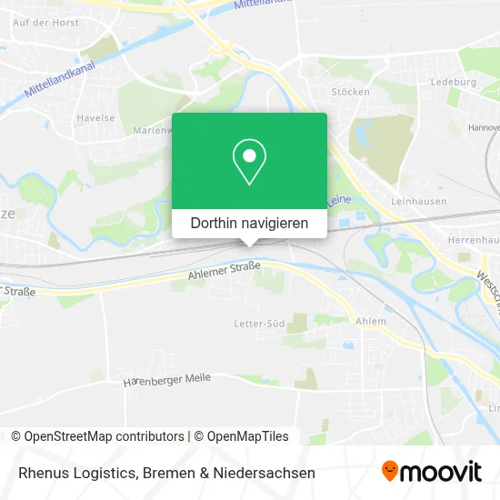 Rhenus Logistics Karte