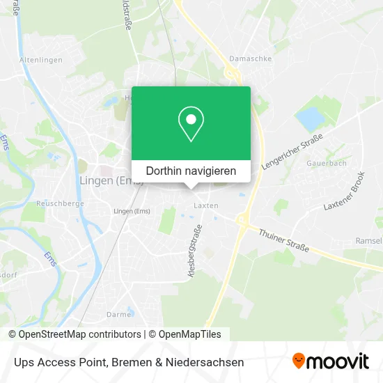 Ups Access Point Karte