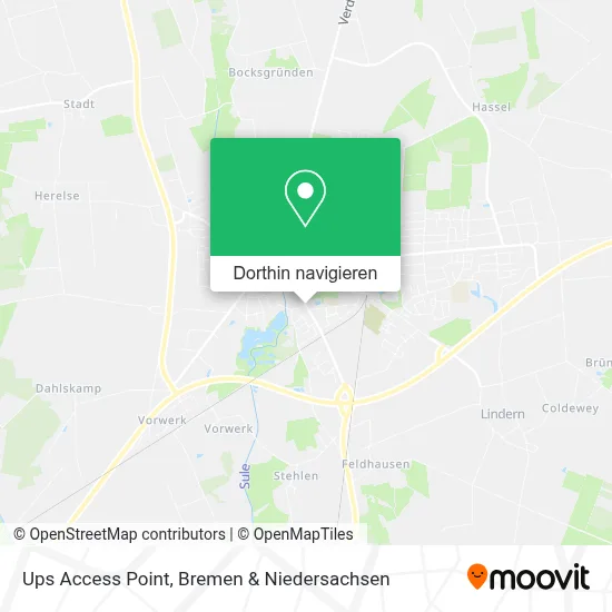 Ups Access Point Karte