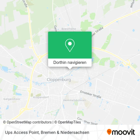 Ups Access Point Karte