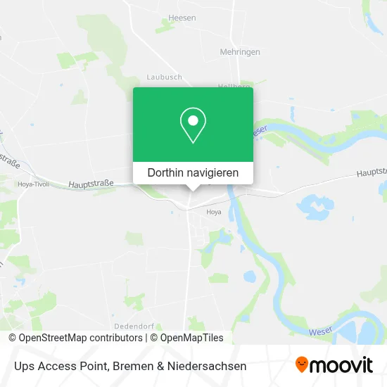 Ups Access Point Karte