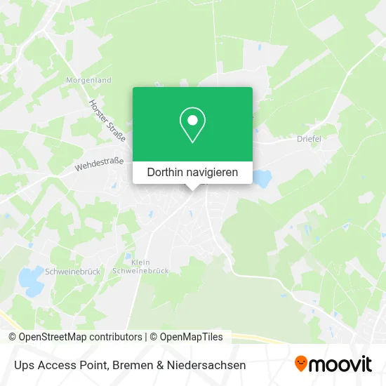 Ups Access Point Karte
