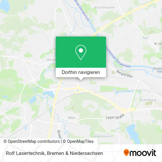 Rolf Lasertechnik Karte
