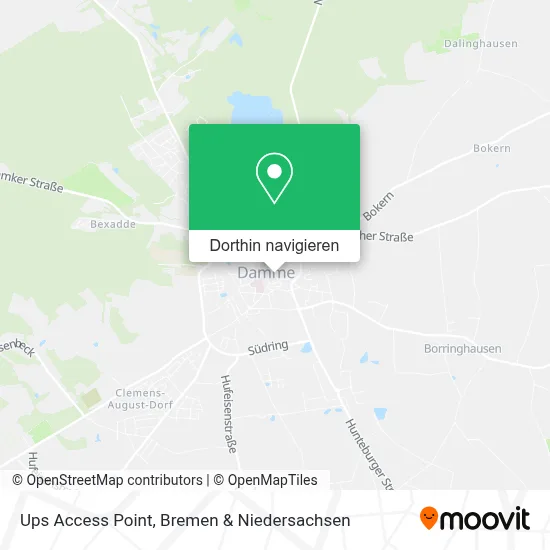 Ups Access Point Karte
