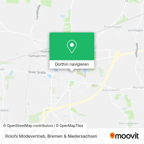 Rolofs Modevertrieb Karte