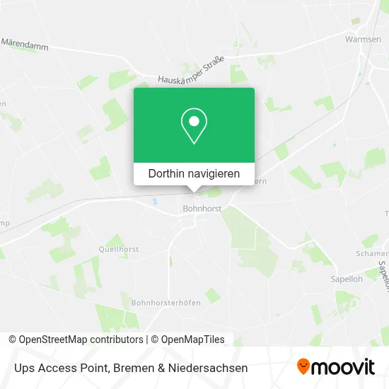Ups Access Point Karte