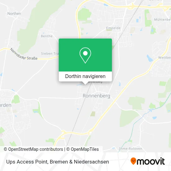 Ups Access Point Karte
