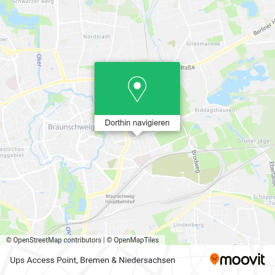 Ups Access Point Karte