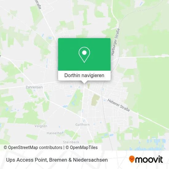Ups Access Point Karte