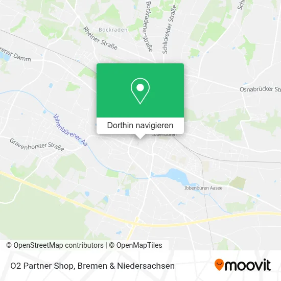 O2 Partner Shop Karte