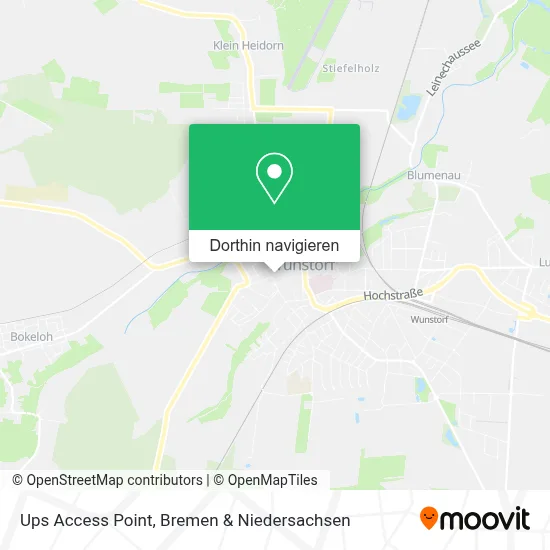 Ups Access Point Karte